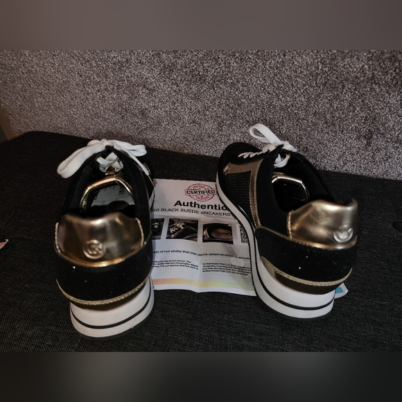 Preowned Michael Kors suede sneakers‎ size 8.5m - Picture 13 of 14